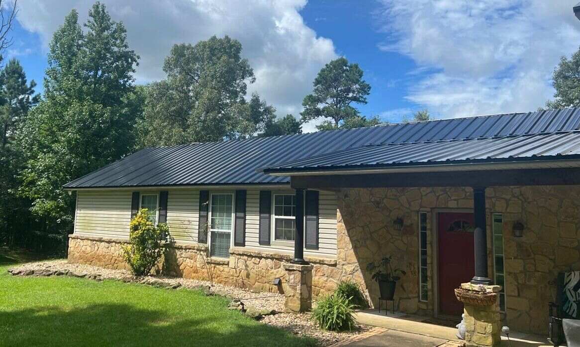 residential metal roof installation near tyler tx