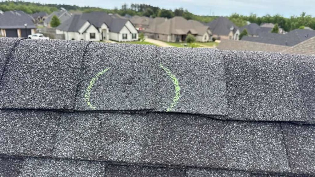 April 2026 Hail and Wind Storm Damage – Tyler, TX Roof Inspection & Repair